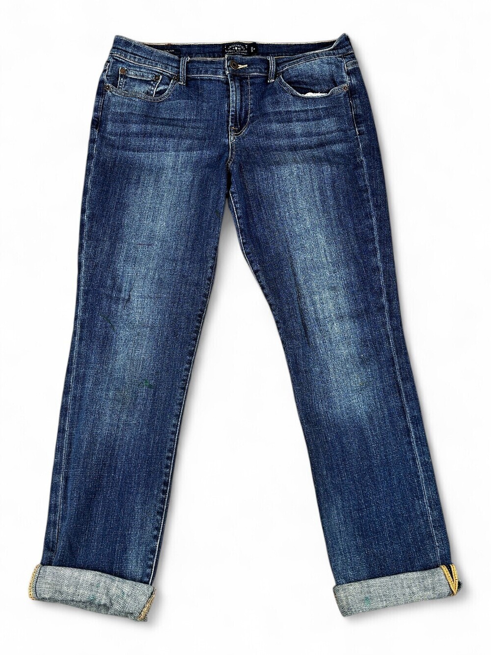 Lucky Brand Plus Size 14 Straight Leg Jeans‎ Dark Wash